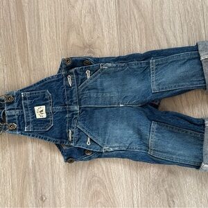 Denim Blue Kids Overalls